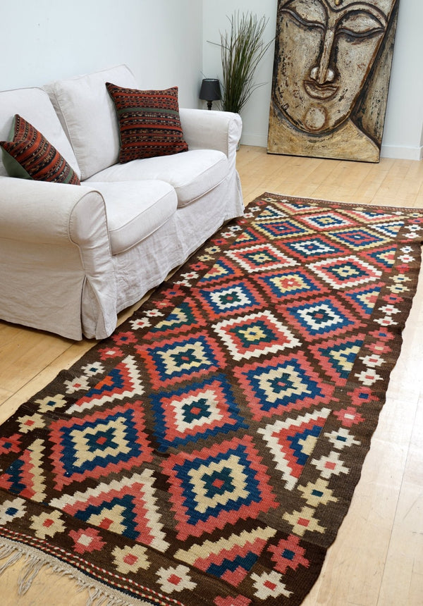 Baktiari Kilim Rug 310 x 112 cms